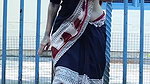 viber sexy big fleshy deep navel in black saree 22
