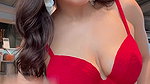 slim desi nri girl in red bikini 22