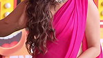 ANKITA TOO SEDUCTIVE WIFE MATERIAL FLAUNTING HER WAIST AND BACKLESS IN PINK SAREE 22