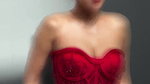 NIA SLUTTY OPEN DEEP CLEAVAGE LUSTY IN OFF SHOULDER DRESS YUMM 24