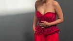 NIA SLUTTY OPEN DEEP CLEAVAGE LUSTY IN OFF SHOULDER DRESS YUMM 24