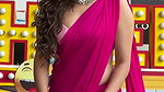 ANKITA TOO SEDUCTIVE WIFE MATERIAL FLAUNTING HER WAIST AND BACKLESS IN PINK SAREE 24