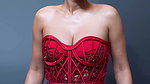 NIA SLUTTY OPEN DEEP CLEAVAGE LUSTY IN OFF SHOULDER DRESS YUMM 26