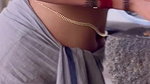 purpleycon sexy tempting boobs,navel in red blouse 22