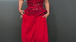NIA SLUTTY OPEN DEEP CLEAVAGE LUSTY IN OFF SHOULDER DRESS YUMM 22