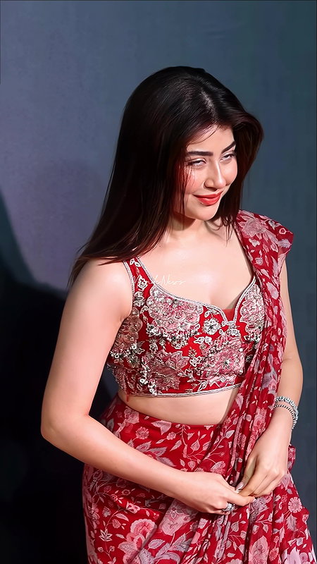 ADITI BHATIA GLAM GORGEOUS DIVA SEXY IN SAREE MILKY TEASE HQ VIDEO 22