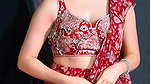 ADITI BHATIA GLAM GORGEOUS DIVA SEXY IN SAREE MILKY TEASE HQ VIDEO 22
