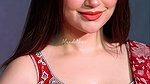 ADITI BHATIA GLAM GORGEOUS DIVA SEXY IN SAREE MILKY TEASE HQ VIDEO 22