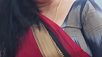 harsha tempting curvers and tummy in black saree 22
