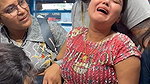cute chubby girl crying while navel piercing 22