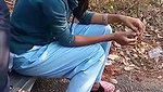 Swathi Teacher Fucking With Students In Forest For Money 22
