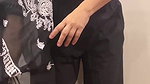 Sexyindianwife roleplay Ass showing and boobs pressing 22