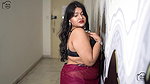 Beautiful booby juli hot cleavage navel and armpit show sensual photoshoot2