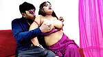 Desi New Honry Bhabhi Hardcore Fuck with Her Debar When She Was Alone  Part 1