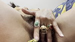 close up Latina Arab Goddess Fingering Her Own Hairy Pussy to Orgasm