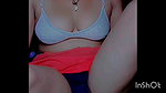 Pretty Girl Fingers Pussy Before Going to Bed for Better S