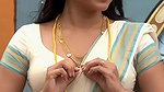 Trisha adjusting saree wantedly to reveal and tempt 25