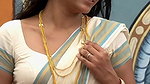 Trisha adjusting saree wantedly to reveal and tempt 213