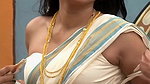Trisha adjusting saree wantedly to reveal and tempt 213