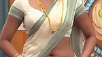 Trisha adjusting saree wantedly to reveal and tempt 217