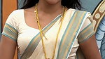 Trisha adjusting saree wantedly to reveal and tempt 218