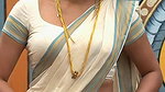 Trisha adjusting saree wantedly to reveal and tempt 218