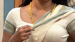 Trisha adjusting saree wantedly to reveal and tempt 218