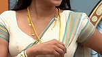Trisha adjusting saree wantedly to reveal and tempt 219