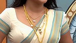 Trisha adjusting saree wantedly to reveal and tempt 219