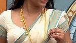 Trisha adjusting saree wantedly to reveal and tempt 220