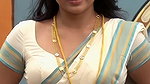 Trisha adjusting saree wantedly to reveal and tempt 220