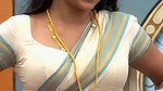 Trisha adjusting saree wantedly to reveal and tempt 223