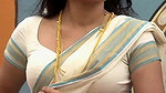 Trisha adjusting saree wantedly to reveal and tempt 230