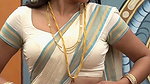 Trisha adjusting saree wantedly to reveal and tempt 233