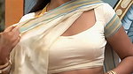 Trisha adjusting saree wantedly to reveal and tempt 236