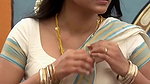 Trisha adjusting saree wantedly to reveal and tempt 237