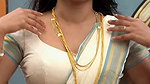 Trisha adjusting saree wantedly to reveal and tempt 238