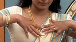Trisha adjusting saree wantedly to reveal and tempt 238