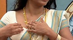 Trisha adjusting saree wantedly to reveal and tempt 240