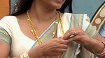 Trisha adjusting saree wantedly to reveal and tempt 240