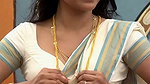Trisha adjusting saree wantedly to reveal and tempt 242