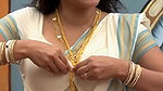 Trisha adjusting saree wantedly to reveal and tempt 245