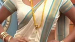 Trisha adjusting saree wantedly to reveal and tempt 251