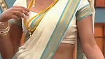 Trisha adjusting saree wantedly to reveal and tempt 251