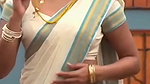 Trisha adjusting saree wantedly to reveal and tempt 251