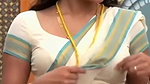 Trisha adjusting saree wantedly to reveal and tempt 254