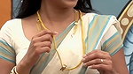 Trisha adjusting saree wantedly to reveal and tempt 255