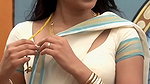 Trisha adjusting saree wantedly to reveal and tempt 255
