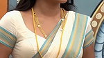 Trisha adjusting saree wantedly to reveal and tempt 255