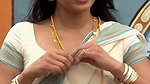 Trisha adjusting saree wantedly to reveal and tempt 257